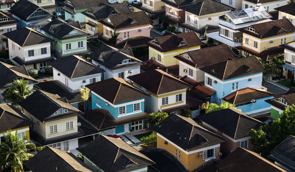 Aerial of  neighborhood; Image Credit: Breno Assis on unsplash (r3WAWU5Fi5Q)